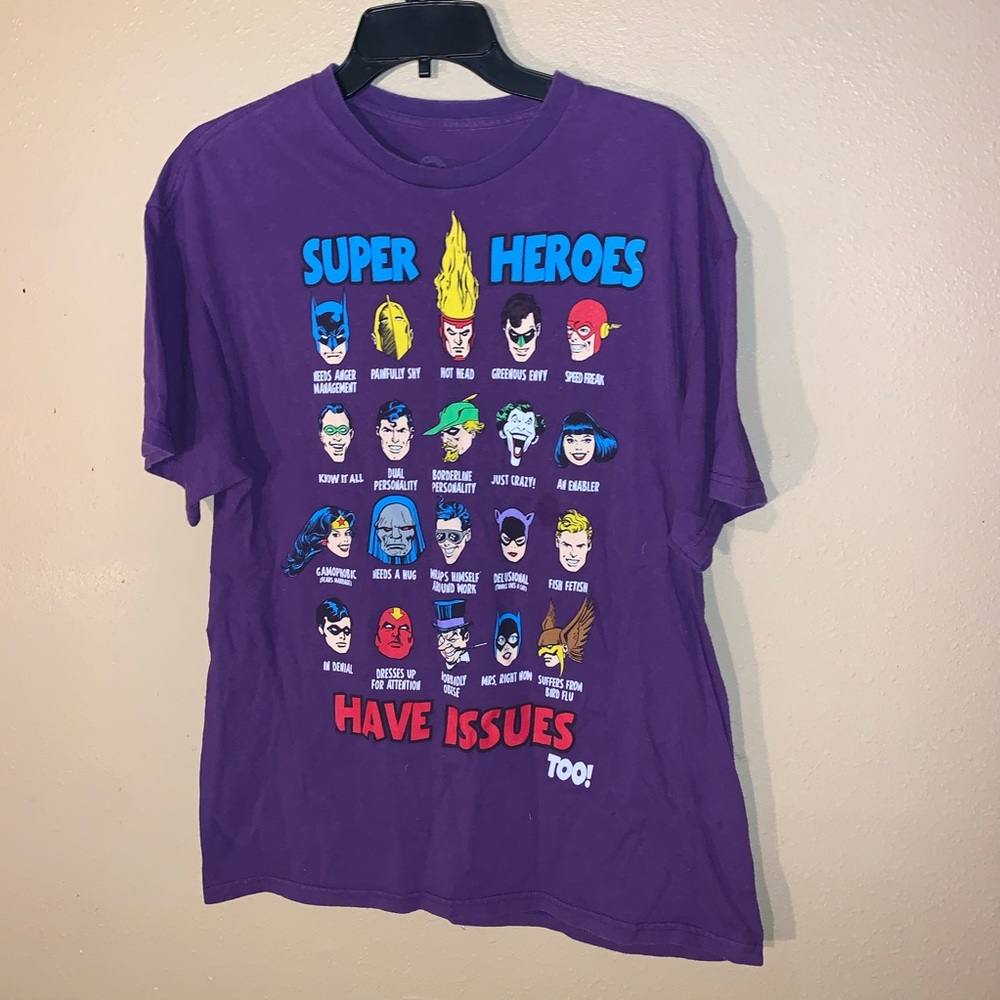DC comics Tshirt men’s large